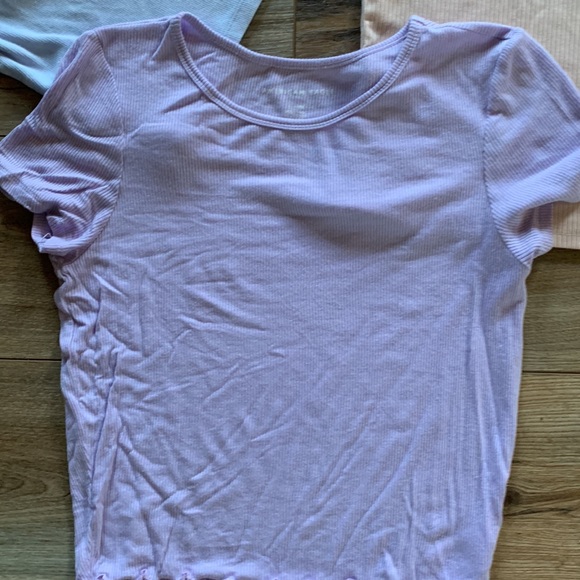 American Eagle aerie Hollister 5 top bundle fun sz S XS M - Picture 2 of 12